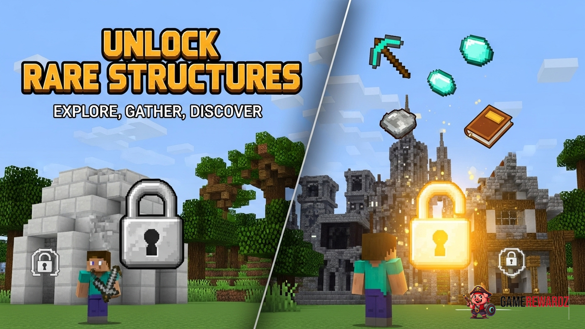 How to Unlock Rare Structures in Minecraft